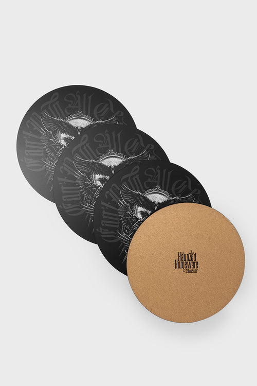 Killstar Raven Placemat Set Black