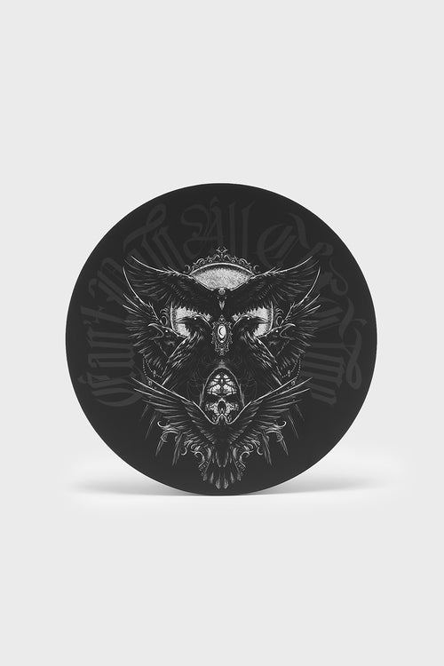 killstar Raven Placemat Set Black