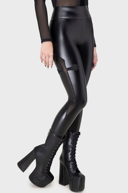 killstar Rites And Rituals Leggings Black