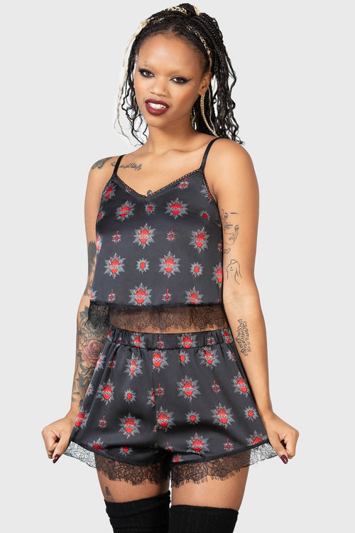 Killstar Rosalind Shorts Black