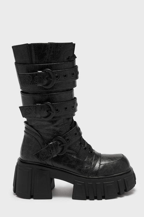 killstar Ruptura Boots Black