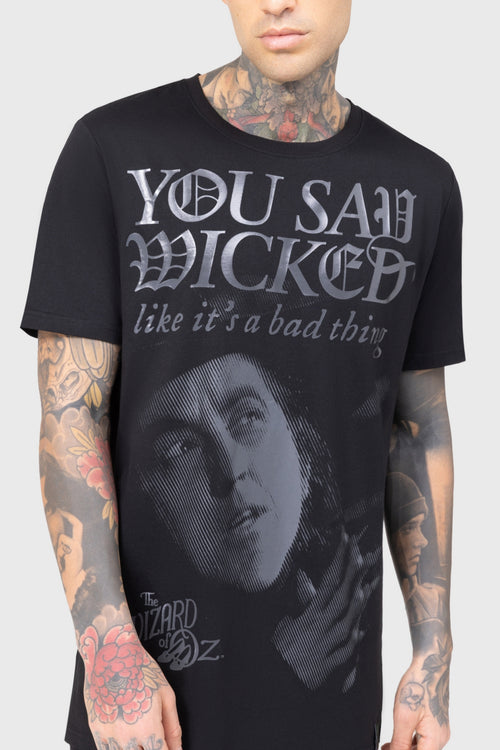 killstar Say Wicked T Shirt Black
