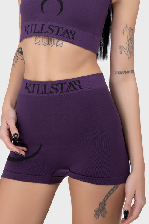 Killstar Screams Hotpant [Purple] Purple