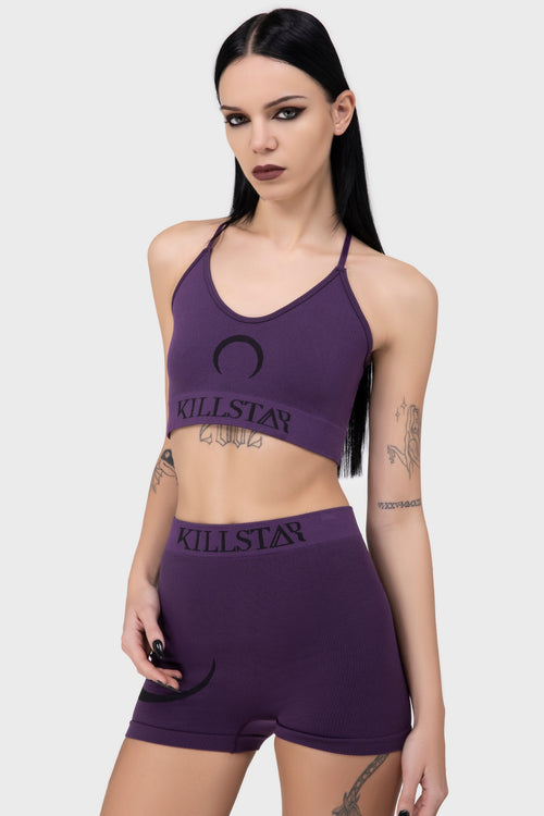 Killstar Screams Hotpant [Purple] Purple