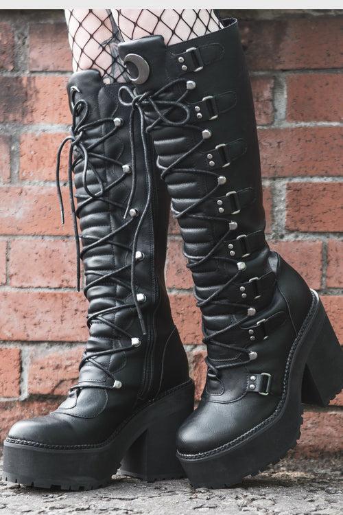 Killstar Selene Boots Black