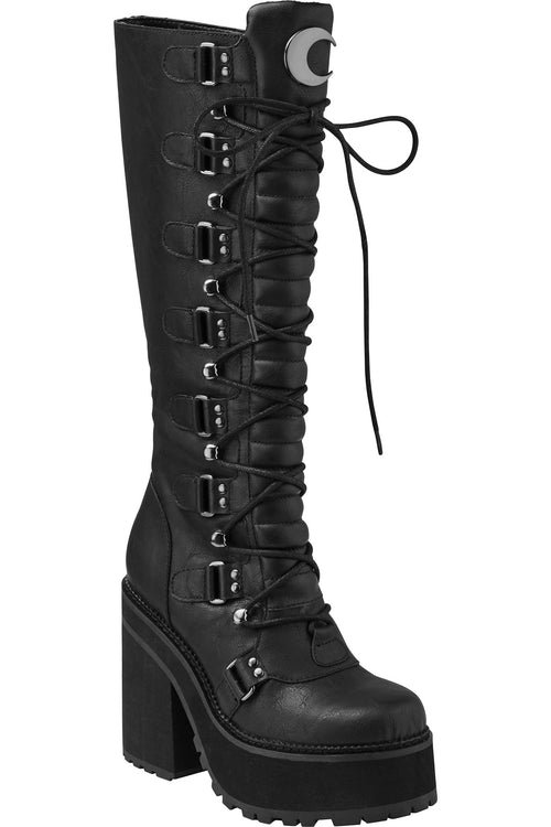killstar Selene Boots Black