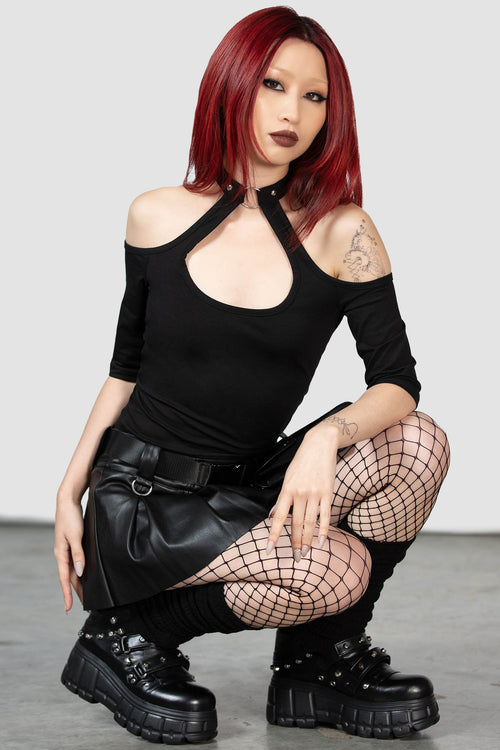 Killstar Seraphina Choker Top [B] Black