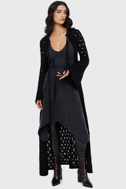 Killstar Shadow Claw Dress Black