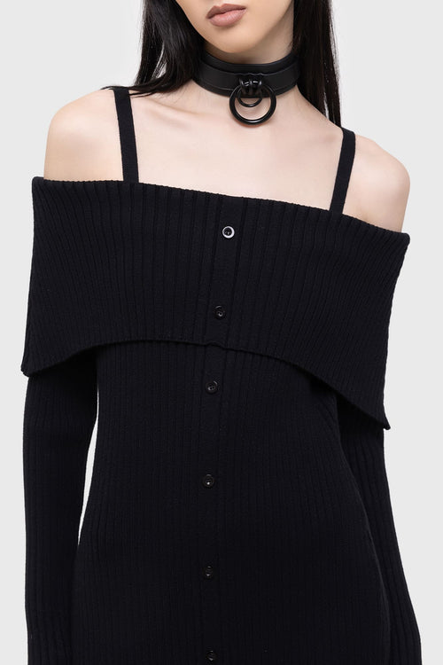 Killstar Shadow Empress Dress Black