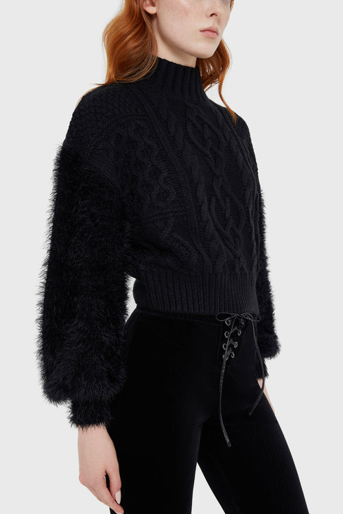 Killstar Shadow's End Sweater Black