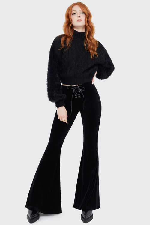 killstar Shadow's End Sweater Black