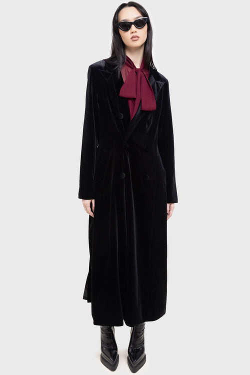 Killstar Shadowborne Coat Black