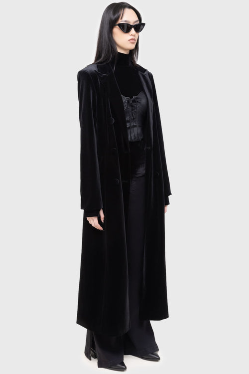 killstar Shadowborne Coat Black