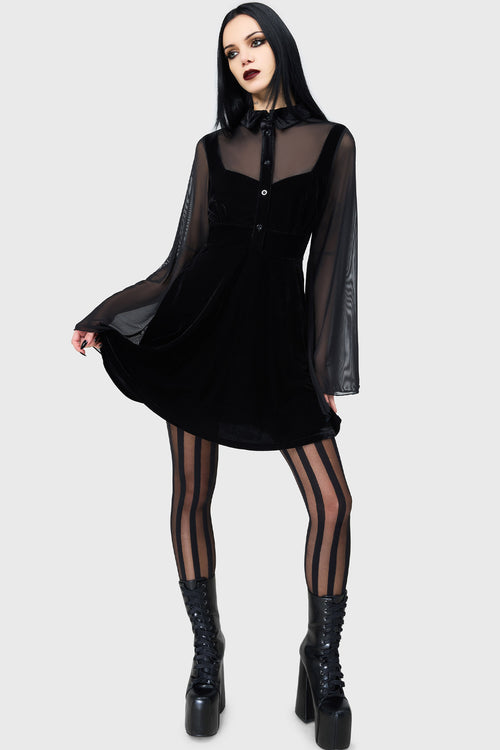 Killstar Shadowcaster Dress Black