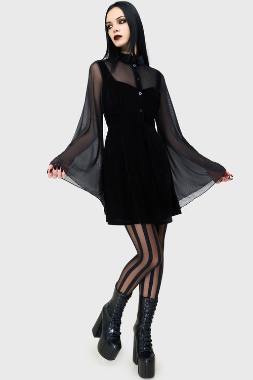 Killstar Shadowcaster Dress Black