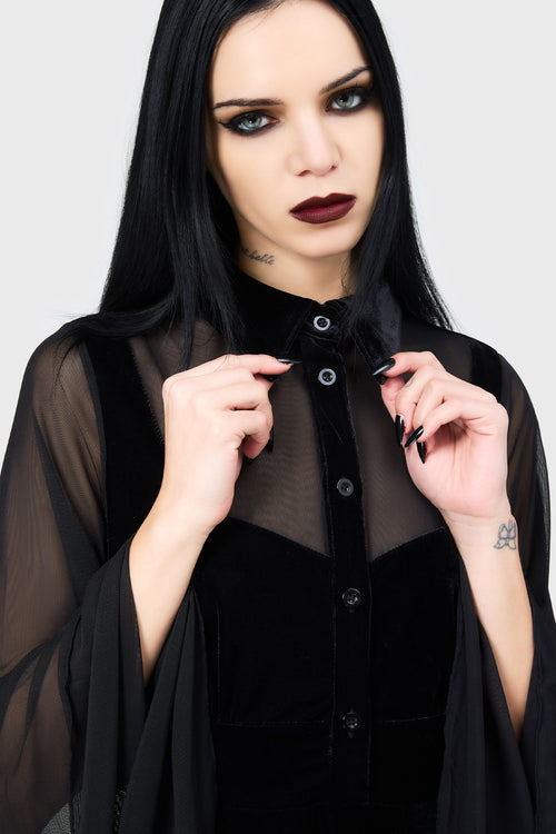 Killstar Shadowcaster Dress Black