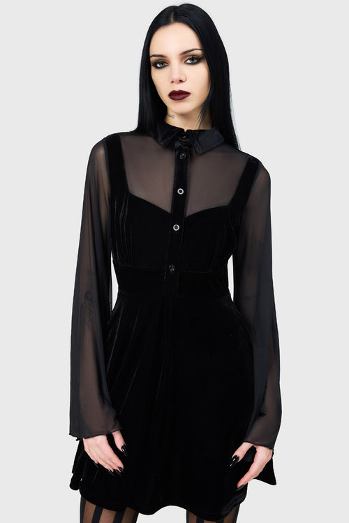 killstar Shadowcaster Dress Black
