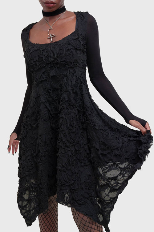 killstar Shadows Hymn Dress Black