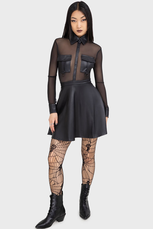 killstar Shadowsinger Dress Black