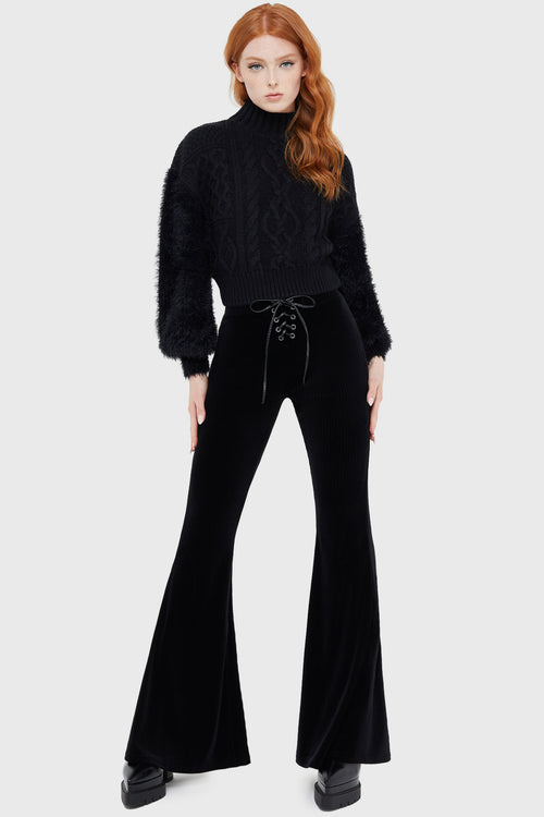 Killstar She Wolf Flares Black