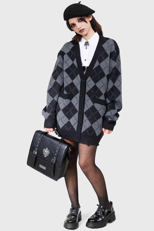 Killstar Shredstorm Cardigan Black