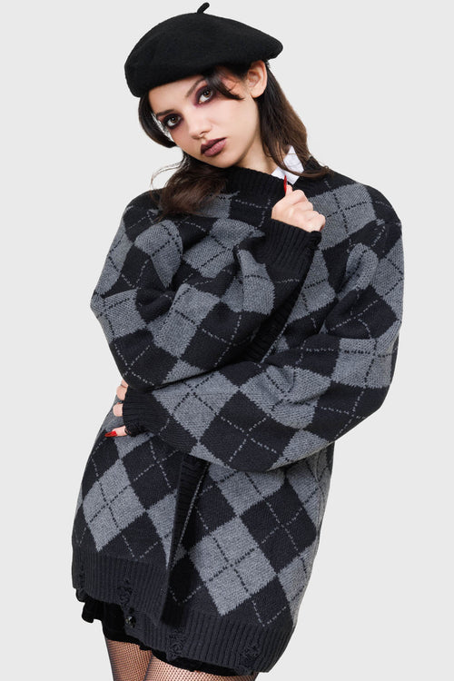 killstar Shredstorm Cardigan Black