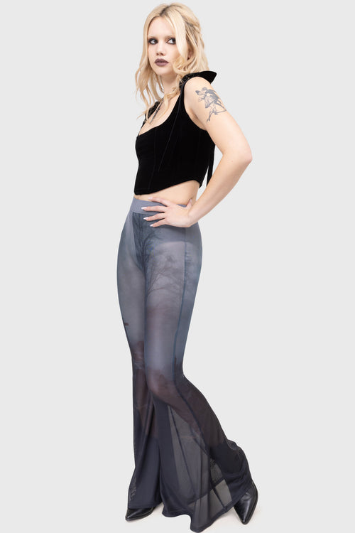 Killstar Silent Mare Flares Black