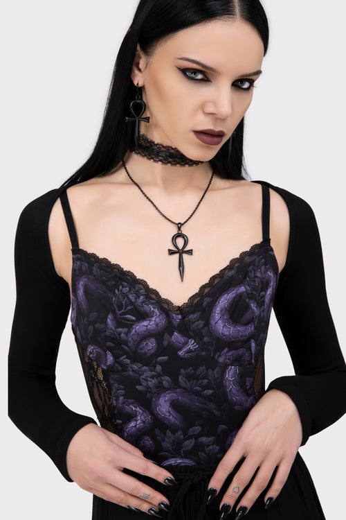Killstar Slythera Top Purple