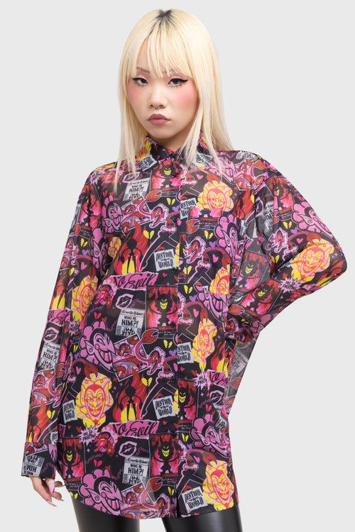 killstar So Evil Shirt Multi