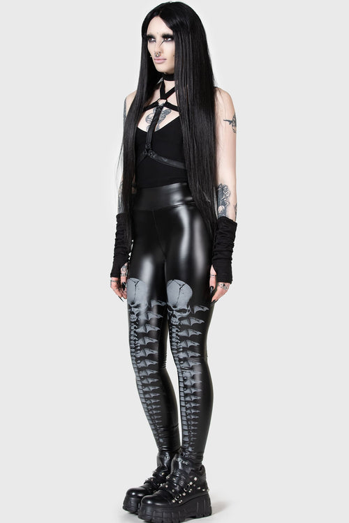 Killstar Solaria Leggings Black