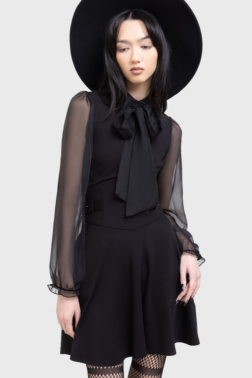 Killstar Somber Shadow Dress Black
