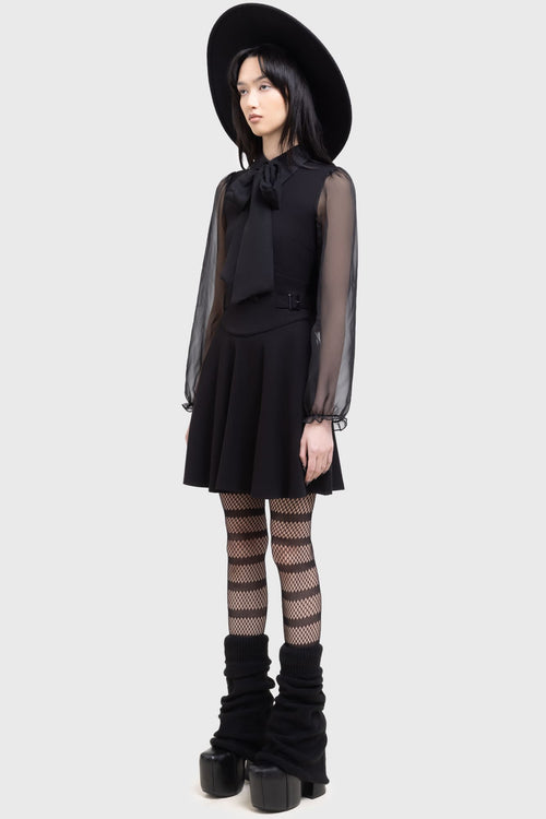 Killstar Somber Shadow Dress Black