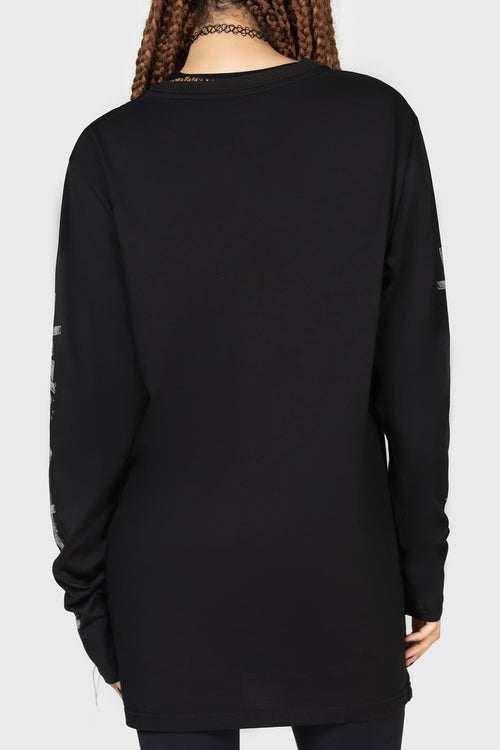 Killstar Sorcery Long Sleeve Top Black