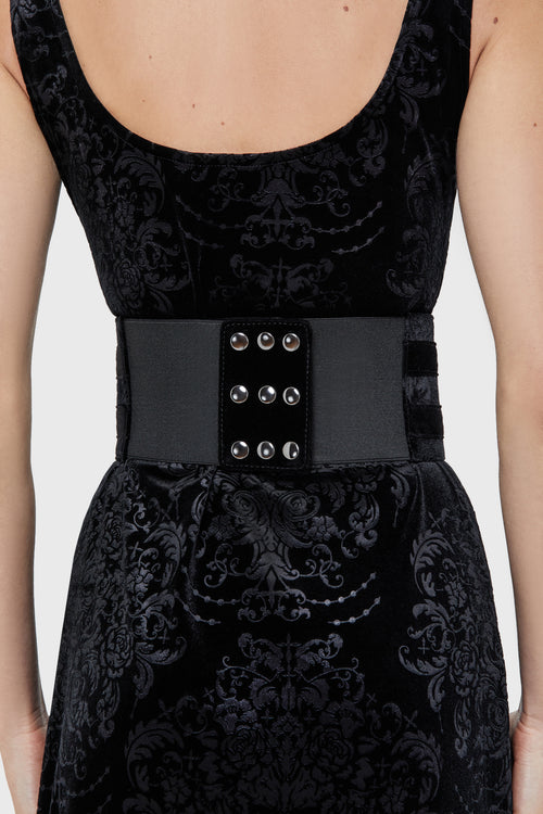 Killstar Spectral Lover Waist Belt Black/Red