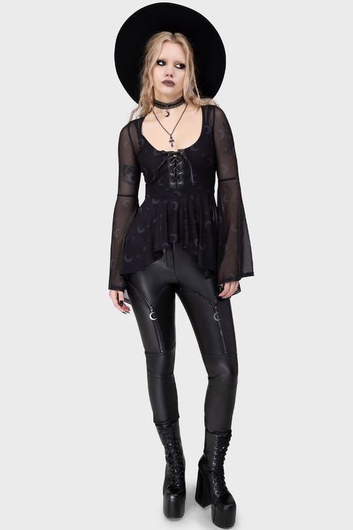 Killstar Spectralis Top Black
