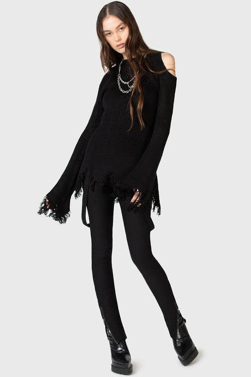 Killstar Strange Vanity Trousers Black