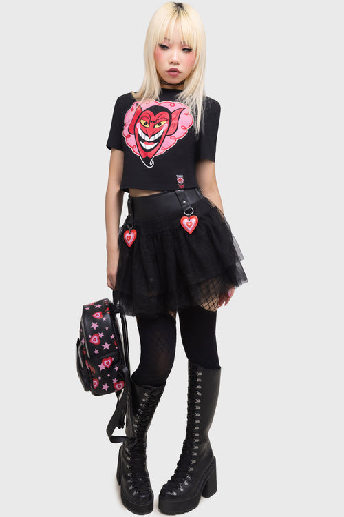 Killstar Sugar And Spice Tutu Black