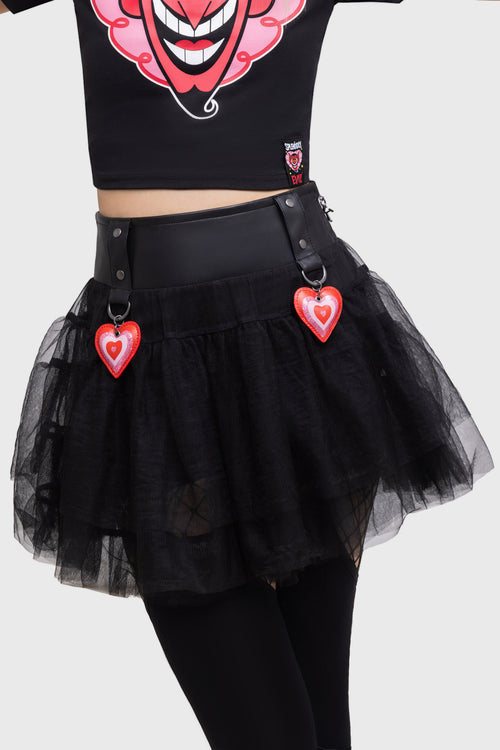 killstar Sugar And Spice Tutu Black