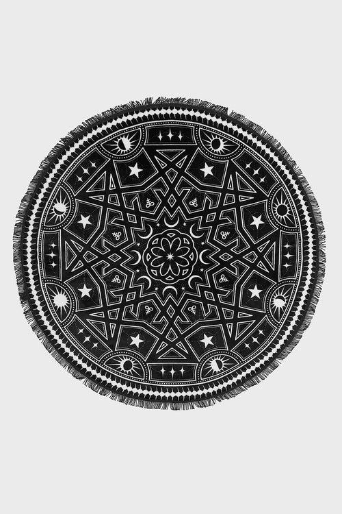 killstar Supersigil Fleece Blanket Black