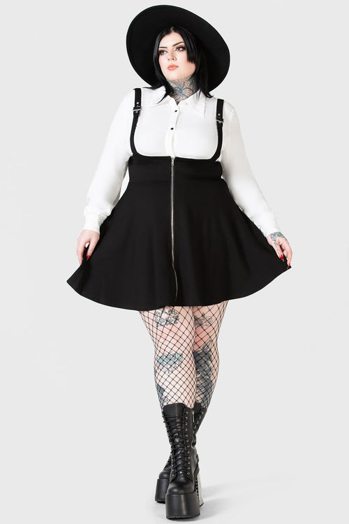 Killstar Suspend Me Statement Skirt [B] Black