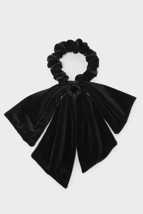 killstar Tabinka Hair Bow Black