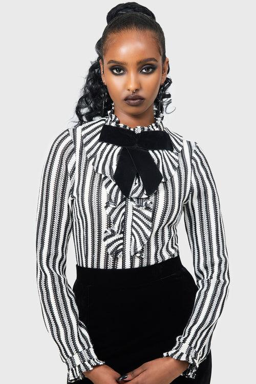 Killstar Tenebrielle Blouse Black