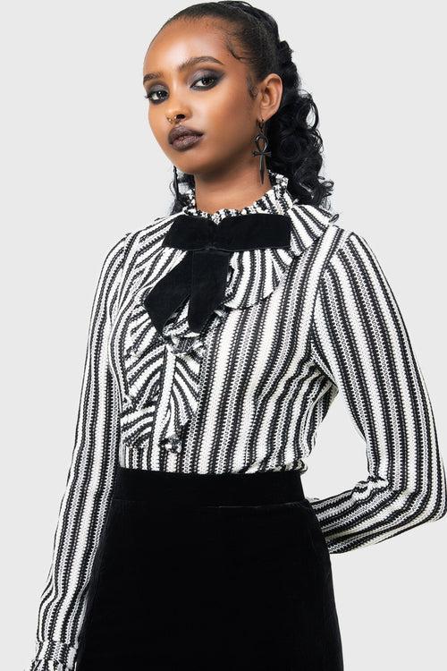 Killstar Tenebrielle Blouse Black