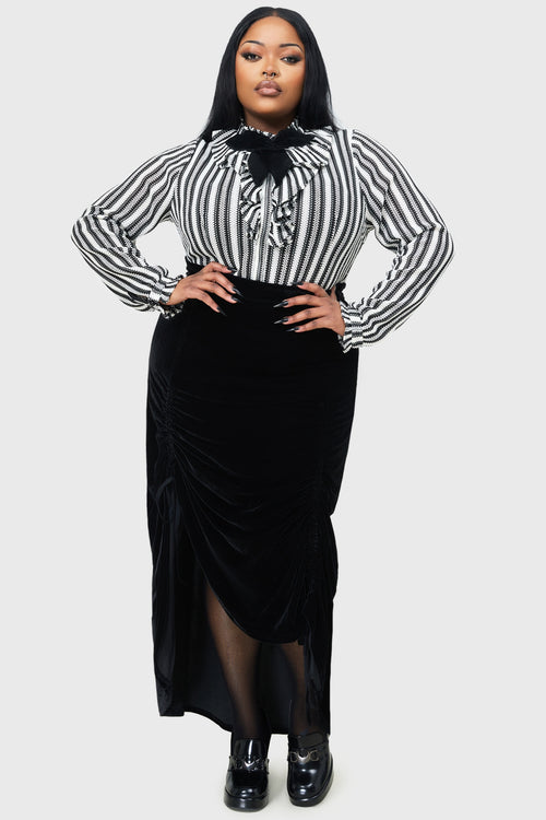 Killstar Tenebrielle Blouse Black