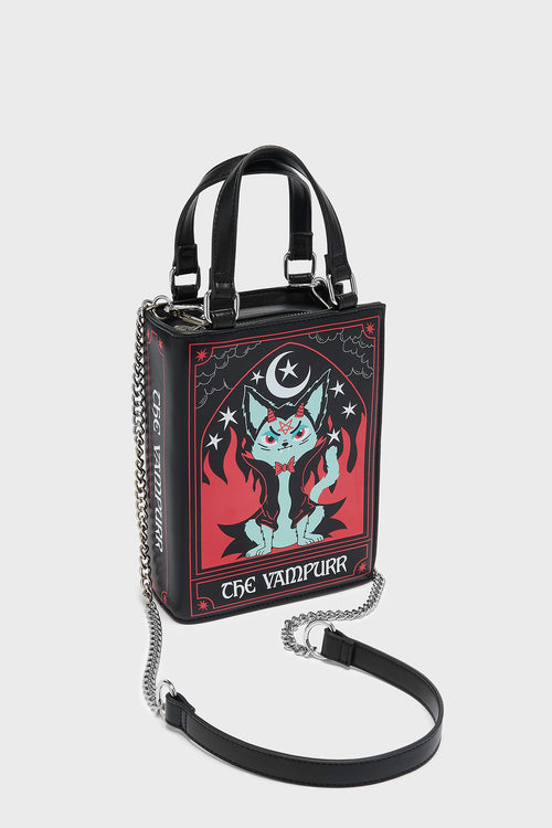 killstar The Vampurr Book Bag Black