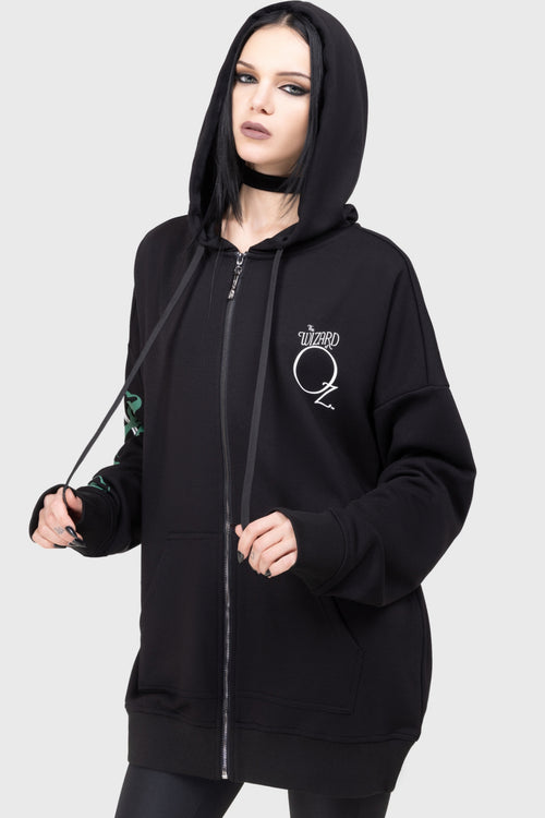 Killstar The Witch Is Dead Hoodie Black