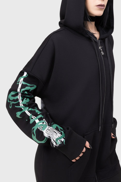 Killstar The Witch Is Dead Hoodie Black