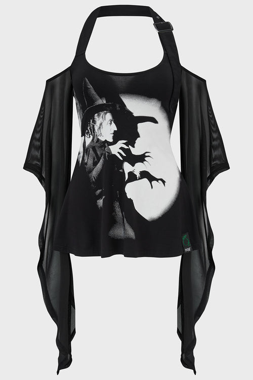 Killstar The Witch Is Dead Top Black