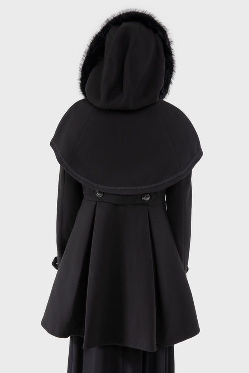 Killstar Tokyo Babe Coat Black