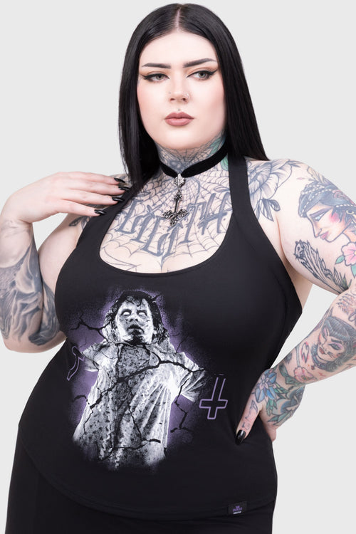 Killstar Unclean Spirit Halter Top Black